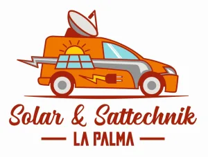 Logotipo Solar & Sat Technik La Palma​​​. Instalaciones Fotovoltáicas en La Palma, Islas Canarias.